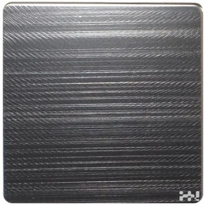 304 vibration finish steel plate black