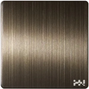 Brushed hairline stainless steel sheet