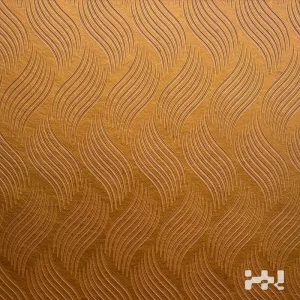 Etched stainless steel elevator wall panels