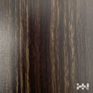 Flame-retardant wood finish stainless steel panel