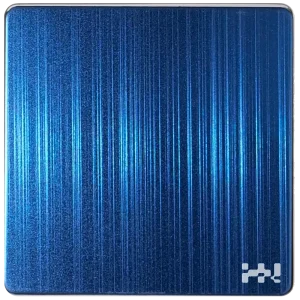 SS304 brushed stainless steel plate blue