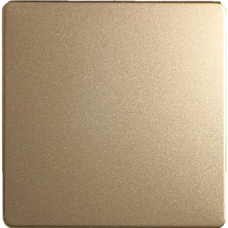 SS304 sandblasted finish steel sheet champange gold