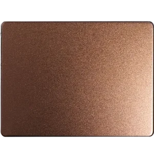 SS304 sandblasted finish steel sheet gold