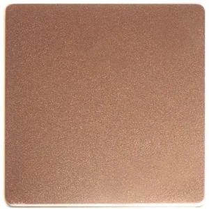 Sandblasted stainless steel plate 304 bronze