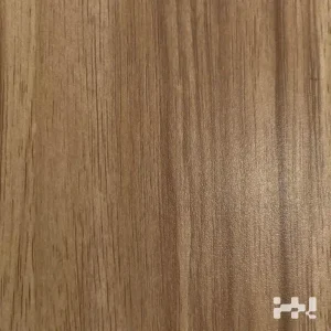 Wood grain effect stainless steel plate