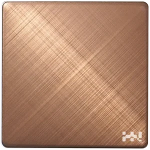 crossline satin stainless steel sheet