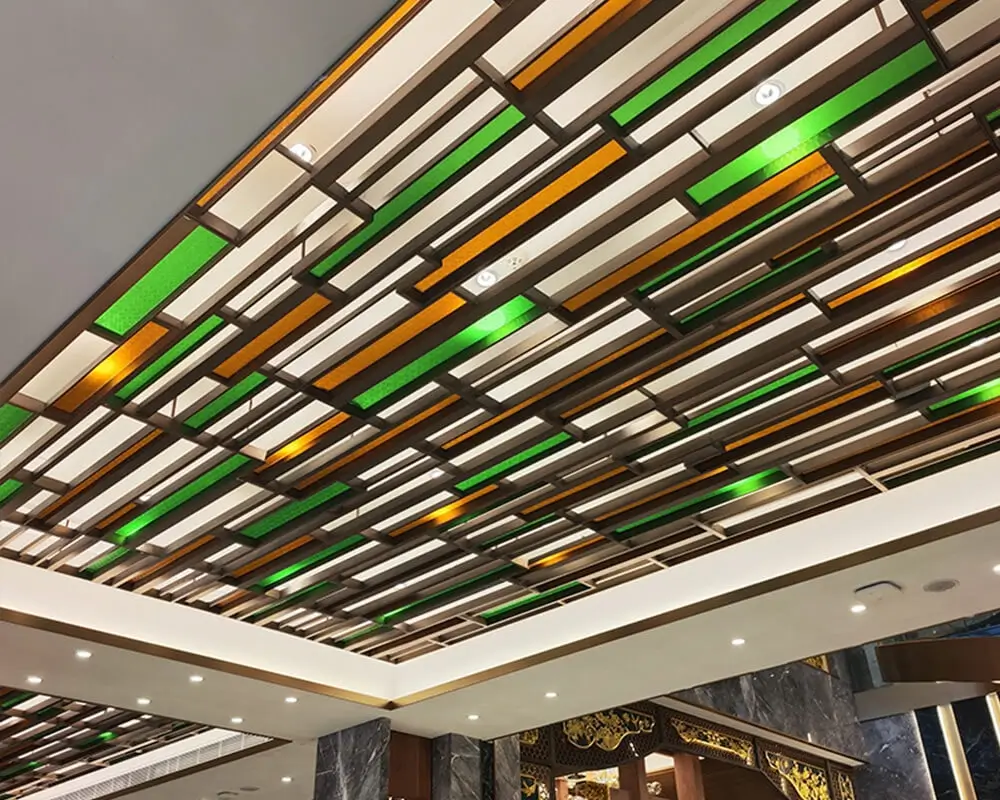 custom mesh ceiling