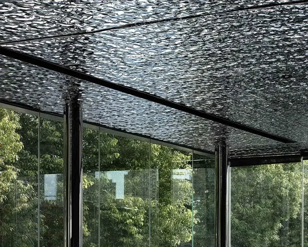 custom_metal_ceiling_water_ripple