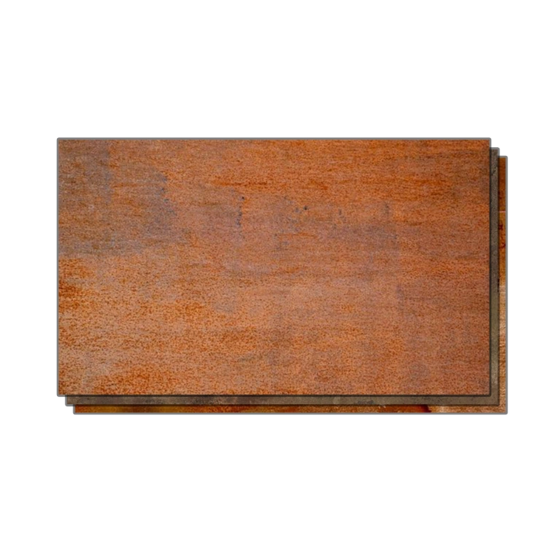 metal decorativo corten