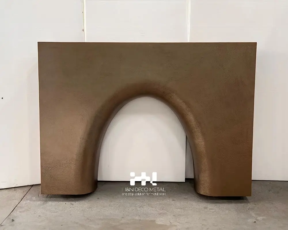 metal fire place