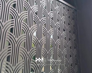 Customized Aluminum Panel Openwork Carved Gate