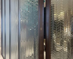 Decorative Glass Partition