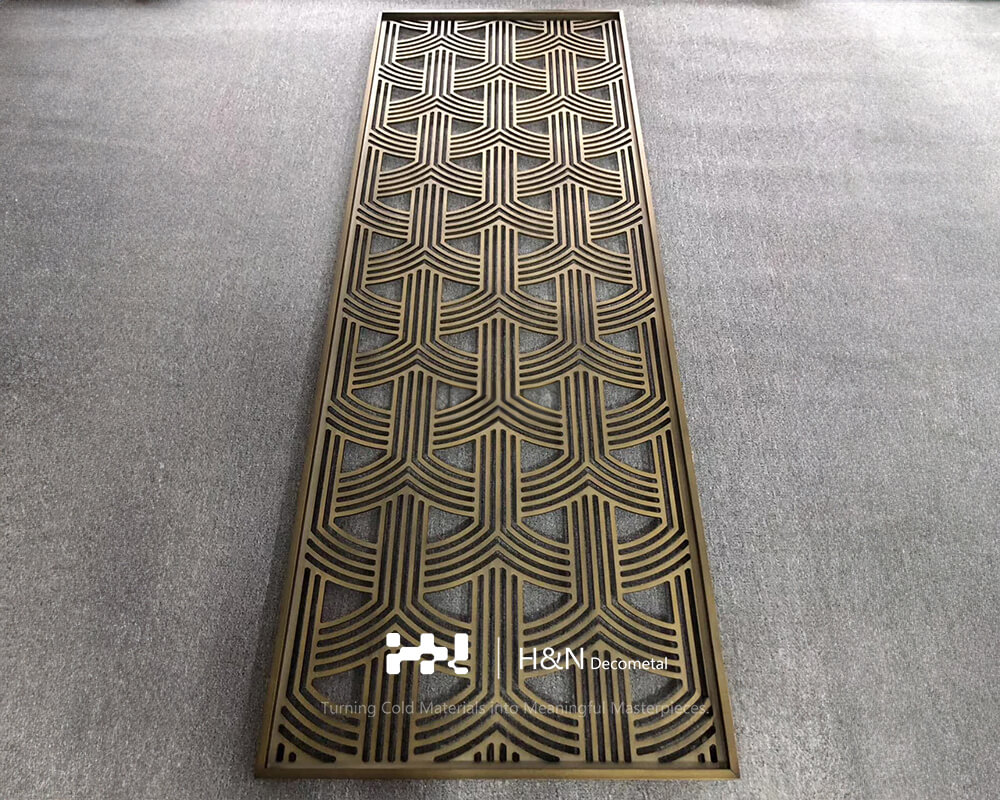 High end Laser cut partition