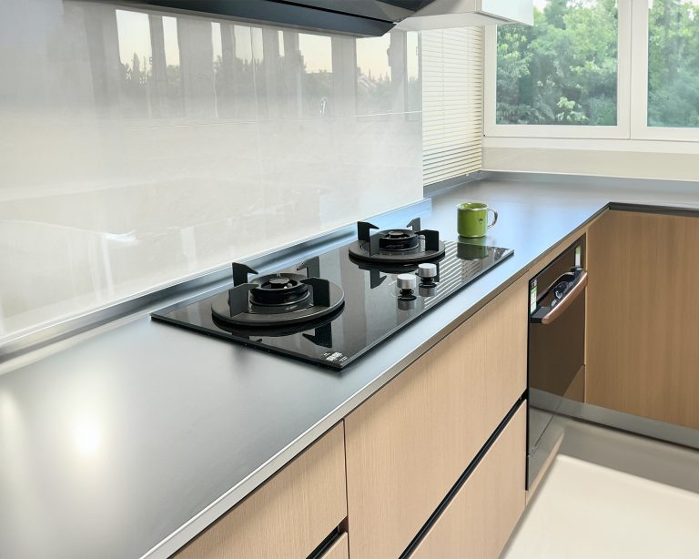 Stainless Steel Scratch Resistant Solid Surface Countertop