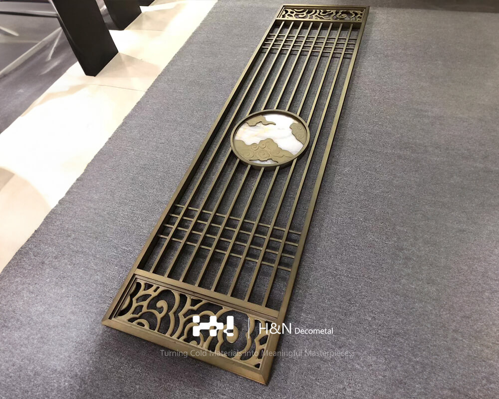 Chinese Classical Metal Partition