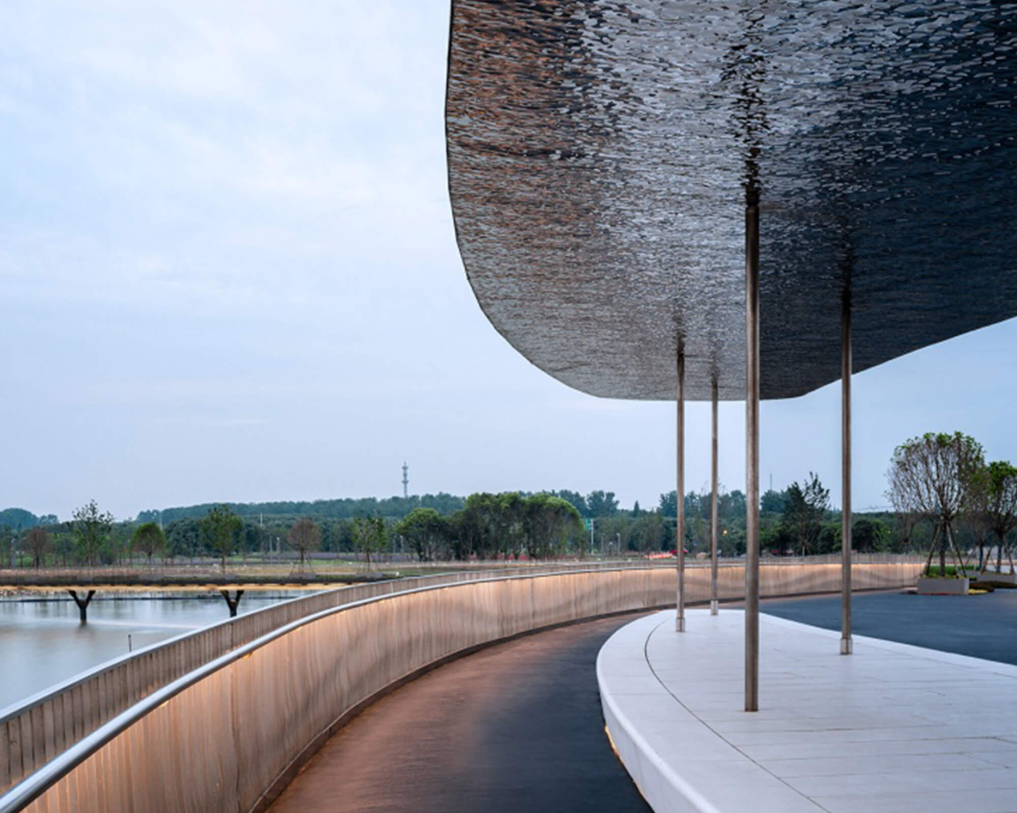 water ripple ceiling