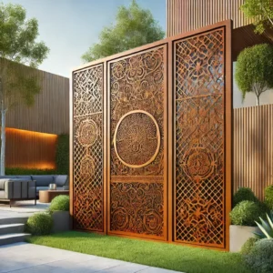 Corten-Steel-Privacy-Screens